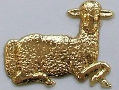 Produktbild von Wachsornament Osterlamm klein