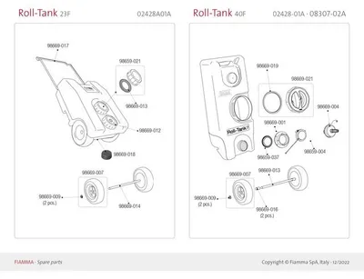 Produktbild von Dichtung zu Rolltank - FIAMMA Ersatzteil