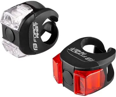 Produktbild von Force Ambit Leuchten Set vorne + hinten schwarz 45452