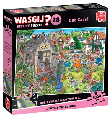 Produktbild von Wasgij Destiny 28 - Papas Gartenhaus! (1000 pieces), 1000 Stück(e), Humor, 12 Jahr(e)