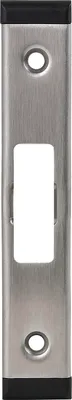 Produktbild von Schließblech f. MFV Secury 2-flg. U-Stulp 24 x 6 x 120 mm Zusatzfalle, Edelstahl