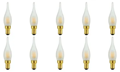 Produktbild von Spl E14 LED-Lampe B35 1,8W 90lm 2500K extra warmweiß 10 Stück dimmbar