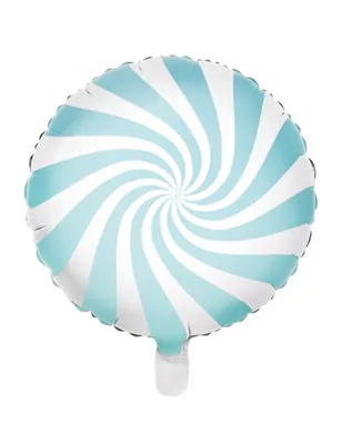 Produktbild von Candy Folienballon, 35cm, hellblau