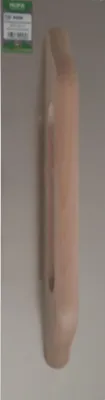 Produktbild von Hufa Schweizer Aufziehplatte Edelstahl Holzgriff 480 x130mm nicht gezahnt