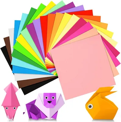Origamipapier 200 Blatt, 20 Farben, 20 x 20 cm, 70 g/m²