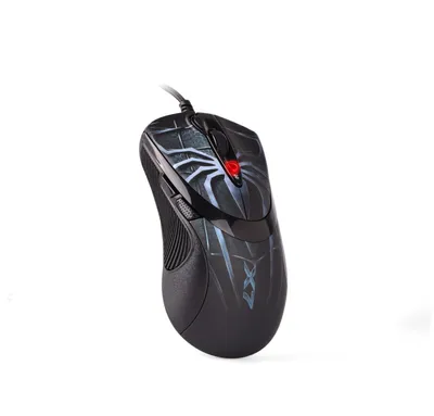 A computer mouse with a spider-like design.