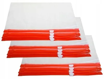 Zdjęcie produktu dla Torby na suwak do zamrażarki przezroczyste zamknięcie strunowe 27X28 cm 25