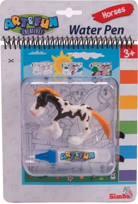 Produktbild von Simba Spielzeug Malen ART & FUN Water Pen Pferde Malbuch + Spielfigur 106334712