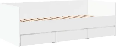 Obrázok produktu pre Váľanda so zásuvkami bez matraca biela 90x200 cm