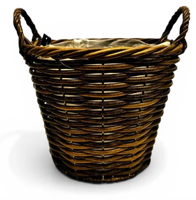 Image de Countryfield Beate – Panier tressé – Naturel – 28 x 28 cm