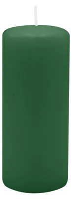 Produktbild von Stumpenkerzen 120 x Ø 50 mm, Fairway Grün, 12 Stück
