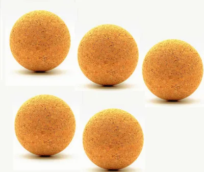 Produktbild von 5 x Kork Kugel 7 cm - Weinkorken Kugelstopfen Holzkorken Korkbälle Korkstopfen