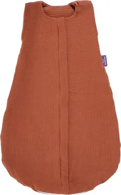 Produktbild von Träumeland Sommerschlafsack LIEBMICH Baumwollmusselin terrakotta Größe 70