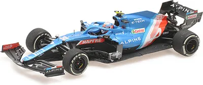Produktbild von Alpine F1 Team A521, Ocon, Sieger des Grand Prix von Ungarn 2021 – 1:43 – Minichamps