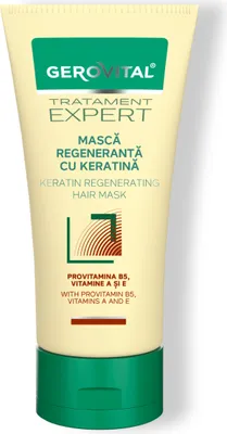 Produktbild von Gerovital Regenerierende Haarmaske mit Keratin 150 ML  für Haar