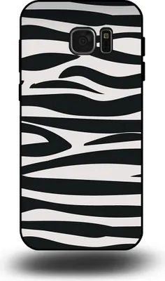 Produktbild von Smartphonica Handyhülle passend für Samsung Galaxy A13 5G mit Zebradruck - TPU-Hülle mit Zebradruck-Design - Schwarz Weiß