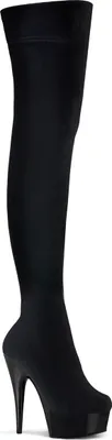 Produktbild von DELIGHT-3002 Damen Boots von Pleaser, Schwarz EU 37, US 7