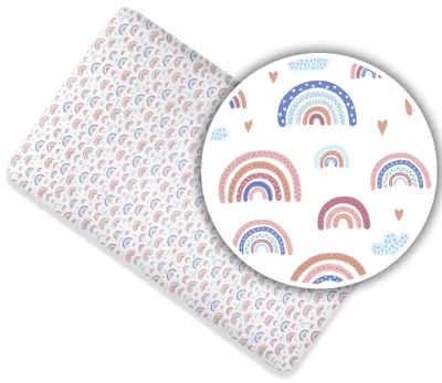 Produktbild von Spannbettlaken für Kinderbett 70x140 cm - 100% Baumwolle -