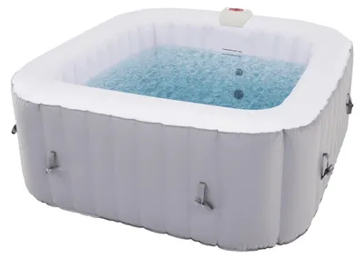 Obrázok produktu pre Kondela Nafukovacia vírivka Kamino New Typ 3 600 l - sivá / biela