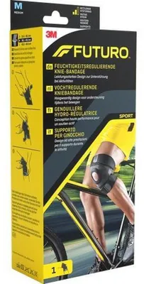 Obrázok produktu pre FUTURO™ 45696DABI FUTURO™ Kniebandage Sport 45696DABI, Gr. M schwarz 38,1-43,2 cm, 1 St.