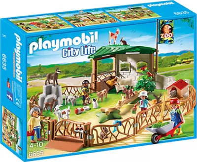 Produktbild von PLAYMOBIL 6635 Streichelzoo