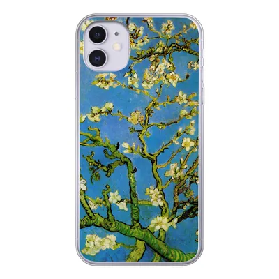 Produktbild von MuchoWow® Handyhülle Schutzhülle Hülle für iPhone 11 Mandelblüte - Vincent van Gogh Silikon Softcase Handy Hülle - Handytasche