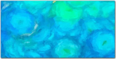 Produktbild von Coloray Bild aus Leinwand 140x70 Leinwand Dekoration - blau Zusammenfassung