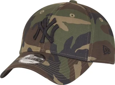 Produktbild von New Era Cap 9FORTY Woodland Camo NY Yankees Black Logo, Cap:OSFA