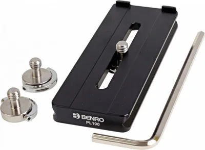 Obrázok produktu pre Benro PL100, Šedá, 1 kusov, 38 mm, 12 mm, 100 mm, 81 g