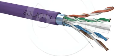 Obrázek produktu pro SOLARIX Instalační kabel Solarix CAT6 FTP LSOH Dca-s2,d2,a1 500m/cívka SXKD-6-FTP-LSOH