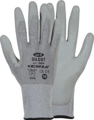 Obrázek produktu pro Rukavice Cofra Silcut, Barva: Šedá, Velikost rukavic: 9