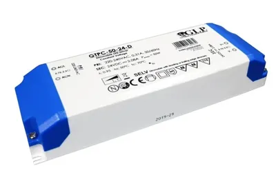 Zdjęcie produktu dla Transformator LED z możliwością ściemniania - 24V 50W 2.08A - odpowiedni do oświetlenia LED 24V