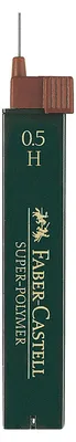 Image de Faber-Castell Mine fine SUPER POLYMER 120511 H 0,5mm 12p.