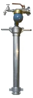 Produktbild von Wassermess-Standrohr Storz C Zapfhahn DN80 Wasserzähler Hydrant QN 2,5