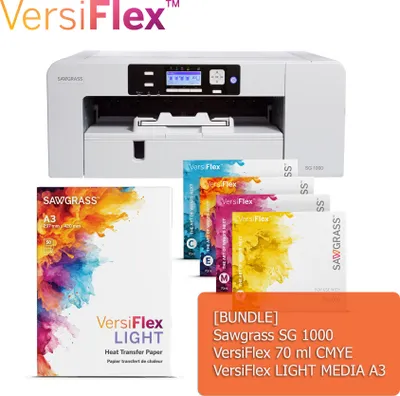 Produktbild von [BUNDLE] VersiFlex SG 1000 + 70 ml + Light Media A3 / 50
