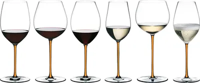 Produktbild von RIEDEL Fatto A Mano Champagner Weinglas - Orange
