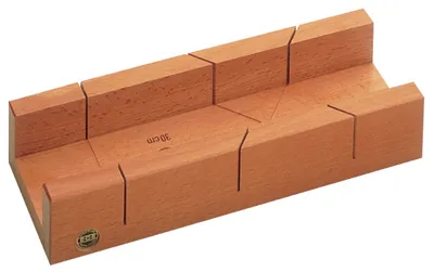 Immagine prodotto di Scatola portametro L300xL62xH37mm in faggio rosso laccato.