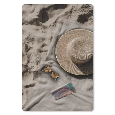 Produktbild von MuchoWow® Mauspad Mousepad Strand - Sonnenbrille - Sommer 18x27 cm - Mousepads - Maus Mat - Pad - Mausunterlage