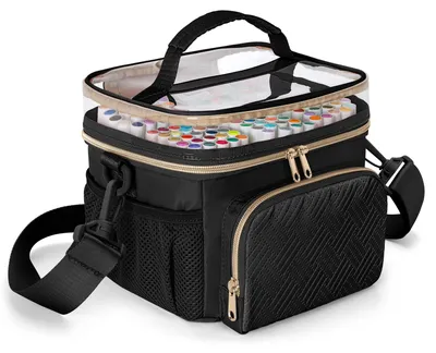 Productafbeelding van Omgoods - Organizer Tas voor 100 Markers met Verdeelvak