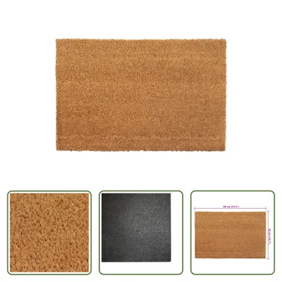 Immagine prodotto di The Living Store Zerbino naturale 50x80 cm in fibra di cocco trapuntato