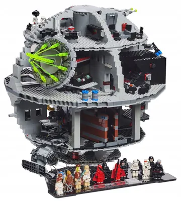Immagine prodotto di Supporto nero per LEGO® 75159 Star Wars – Morte Nera™