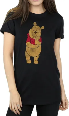 Produktbild von Winnie the Pooh - T-Shirt für Damen BI1069 (L) (Schwarz)