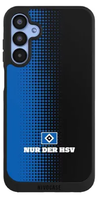 Produktbild von NIVOCASE Handyhülle für Samsung Galaxy A15 5G  Hülle NIVOpure Case Schwarz HSV Logo Offizielles Lizenzprodukt