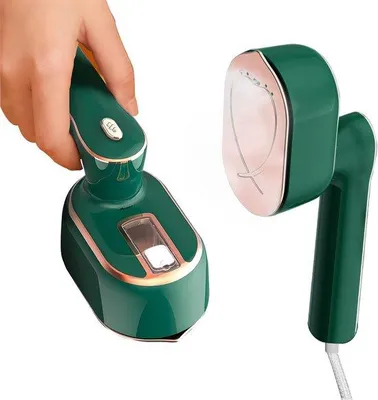 Obrázek produktu pro Kompaktní parní žehlička, zelená, 100 ml, skládací