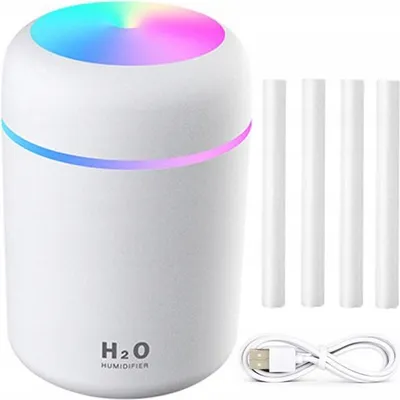 Zdjęcie produktu dla Mini Nawilżacz Powietrza Usb Biały J-001