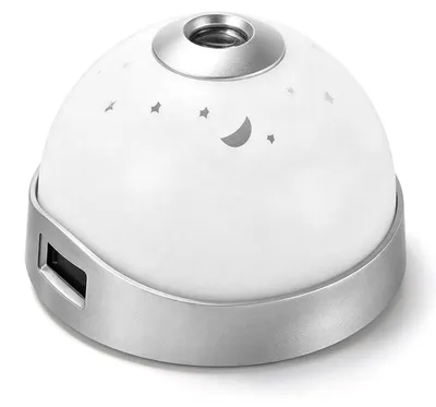 Digitalwecker mit LED-Nachthimmelprojektor, Schlummerfunktion