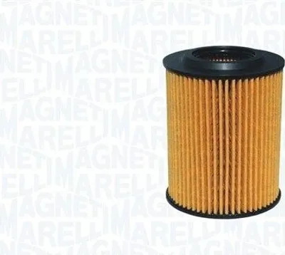 Imagen del producto de Filtro de aceite MAGNETI MARELLI 153071760764. Elemento filtrante para BMW Serie 1 (F20), Serie 3 Touring (F31), Serie 3 Sedán (F30, F80), Serie 1 (F21)