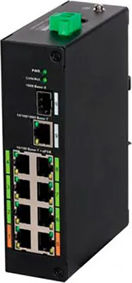 Obrázek produktu pro Dahua Technology DH-LR2110-8ET-120, L2, Fast Ethernet (10/100), Podpora napájení po Ethernetu (PoE)