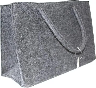 Produktbild von Filztasche , Einkaufstasche XXL in Grau 40 x 20 x 30 cm 0,5 cm dick