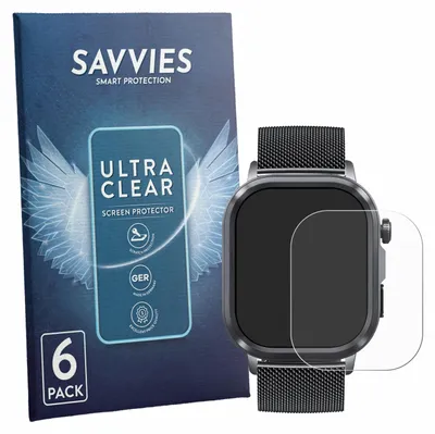 Produktbild von 6x Für Knauermann Pro 4 Ultra 2026 (rechteckig) Schutzfolie Savvies Displayschutz Display Schutz Folie Klar Transparent